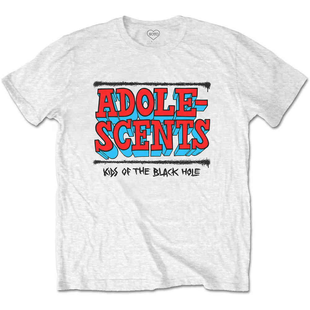 The Adolescents - Kids Of The Black Hole Tshirt Homme - Blanc